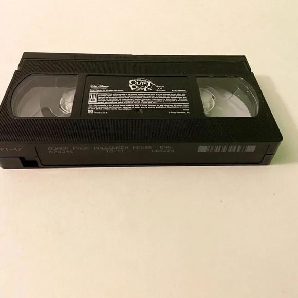 1997 Quack Pack House  of Haunts VHS Animated Disney Donald Duck Halloween Video - Picture 9 of 10
